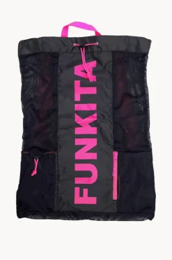 Sport Bags|Bags|Funkita Pink Shadow Gear Bag Black/pink