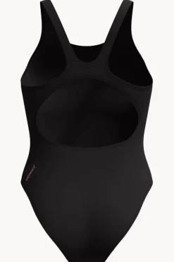 One Pieces|Speedo Placement Muscleback One Piece Black/violet