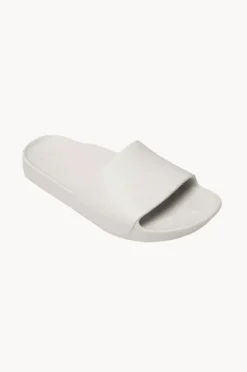 Footwear|Footwear|Archies Plain Arch Support Slides White