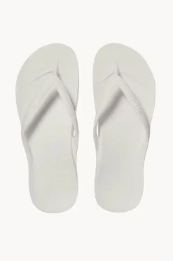 Footwear|Footwear|Archies Plain Arch Support Thongs White