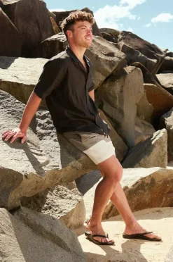 Footwear|Footwear|Archies Plain Arch Support Thongs Black