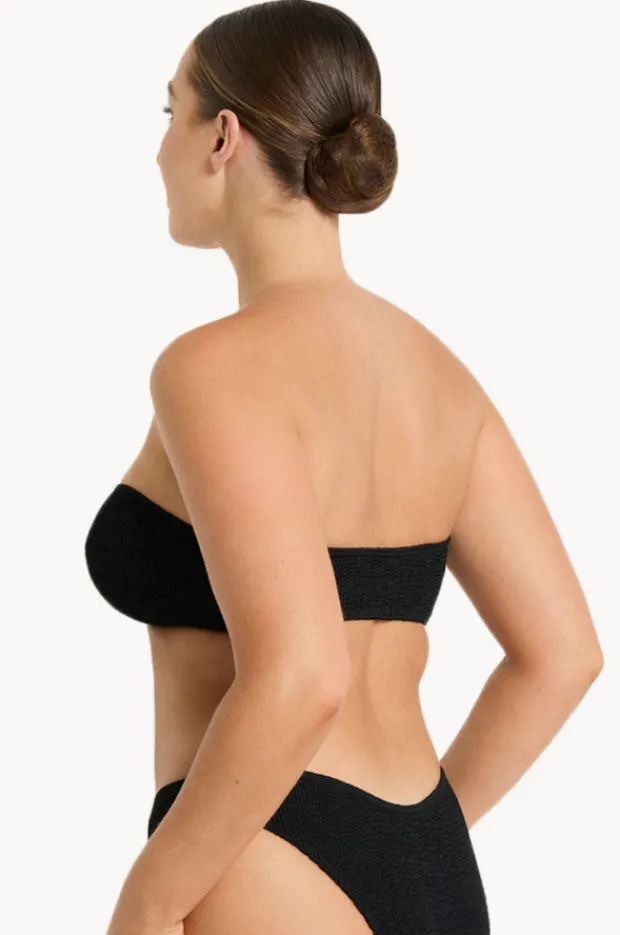 Bikini Tops|Bond-eye Plain Eco Blake Bandeau Black