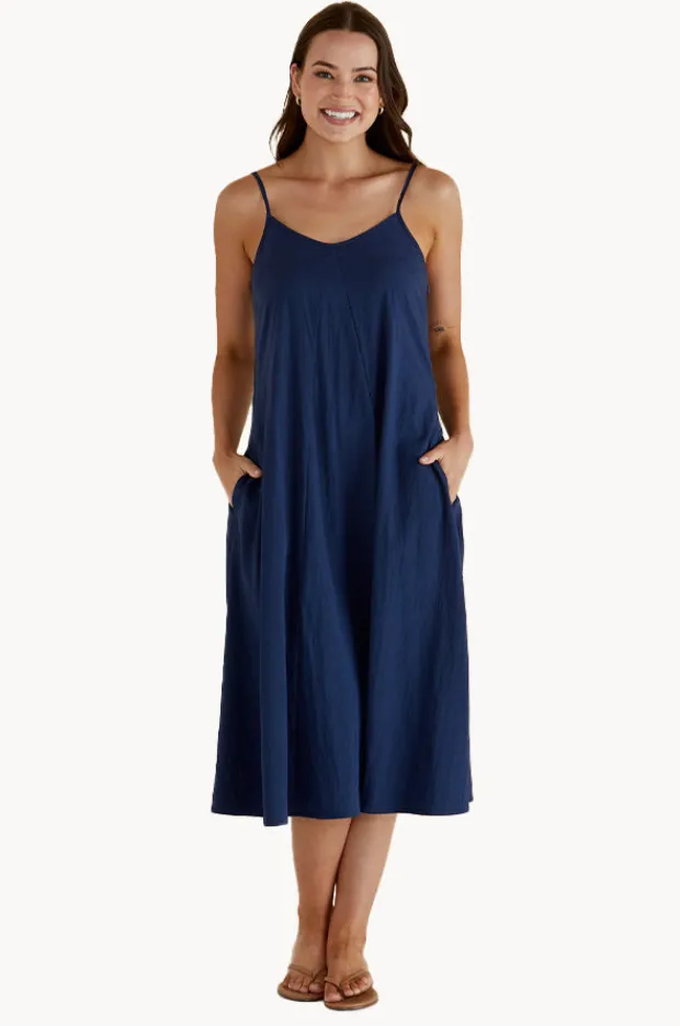 Dresses|Betty Basics Plain Harriet Dress Navy