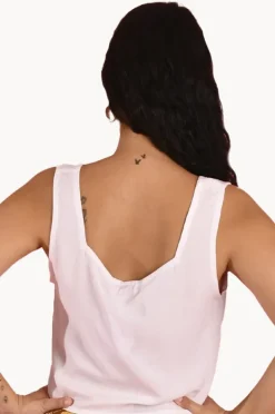 Tops|Go Girl Plain Marina Crop Top WHITE