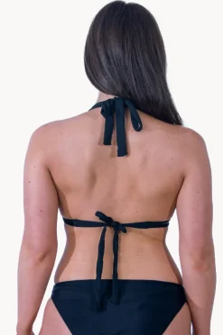 Bikini Tops|Base Swim Plain Support Tri Black