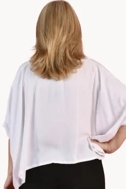 Tops|Bodacious Plain Sydney Top White