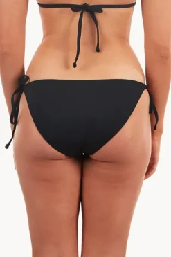 Bottoms|Base Swim Plain Tie Side Pant Black