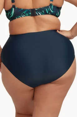 Bottoms|Artesands Plains Botticelli High Waist Pant Dark navy