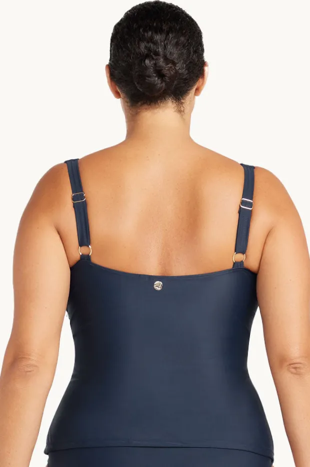Tankini Tops|Artesands Plains Rembrant Tankini Separate Navy