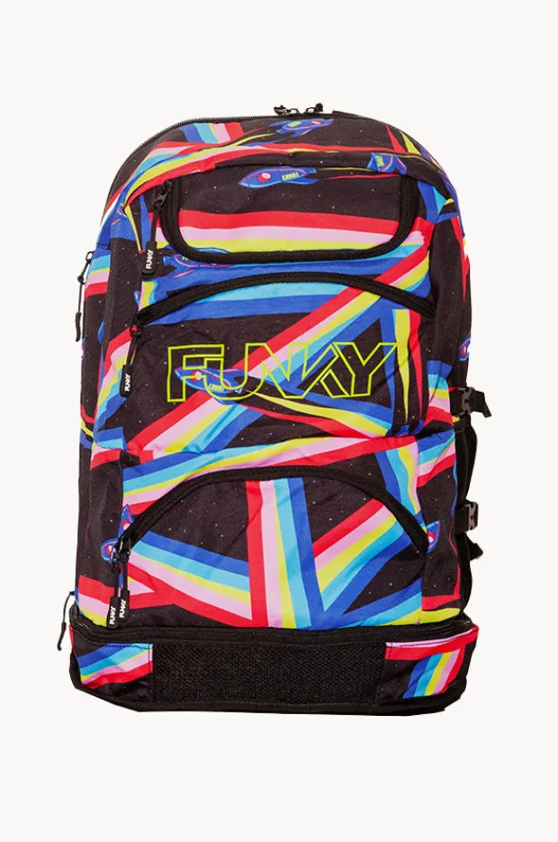 Bags|Bags|Funky Trunks Pocket Rocket Elite Squad Backpack Black/multi