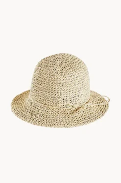 Hats|Acorn Poet Straw Crochet Hat Sand