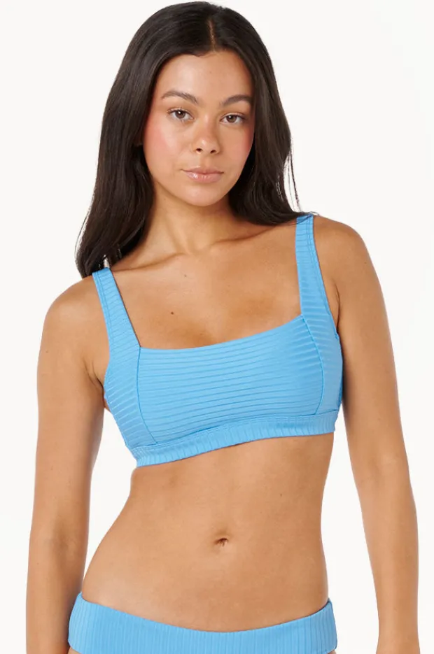 Bikini Tops|Rip Curl Premium Surf D/DD Cup Crop Azure