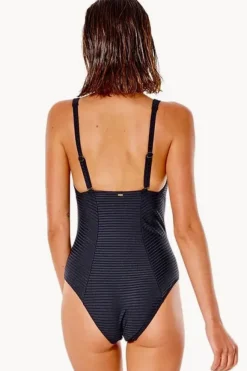 One Pieces|Rip Curl Premium Surf D/DD Cup One Piece BLACK