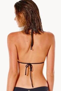 Bikini Tops|Rip Curl Premium Surf D/DD Cup Sliding Tri Black