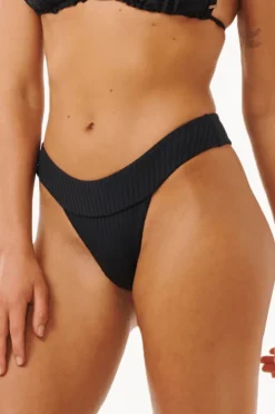 Bottoms|Rip Curl Premium Surf High Leg Cheeky Pant BLACK