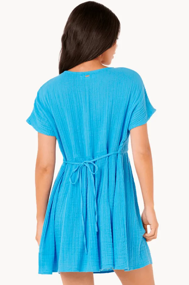 Dresses|Rip Curl Premium Surf Short Sleeve Dress Azure