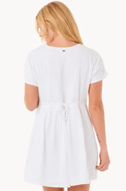 Dresses|Rip Curl Premium Surf Short Sleeve Dress White
