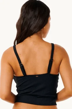 Tankini Tops|Rip Curl Premium Surf Tankini Separate Black