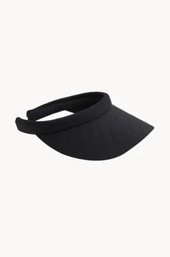 Headwear|Seafolly Quilted Visor BLACK