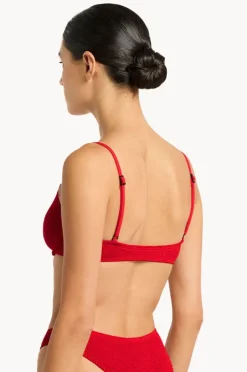 Bikini Tops|Bond-eye Recycled Gracie Balconette Red