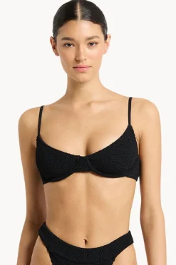 Bikini Tops|Bond-eye Recycled Gracie Balconette Black