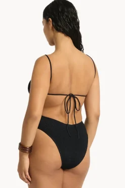 One Pieces|Bond-eye Recycled Ring Arden One Piece BLACK