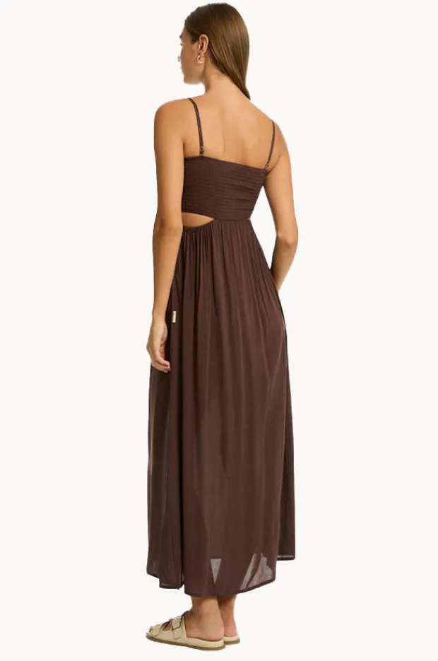 Dresses|Sea Level Resort Essentials Bandeau Dress Cocoa