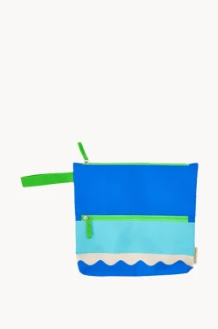 Travel|Bags|Annabel Trends Riptide Beach Wet Pouch Blue