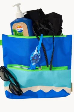 Travel|Bags|Annabel Trends Riptide Beach Wet Pouch Blue