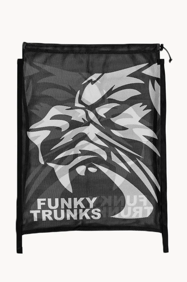 Sport Bags|Bags|Funky Trunks Roar Energy Mesh Gear Bag Black/white