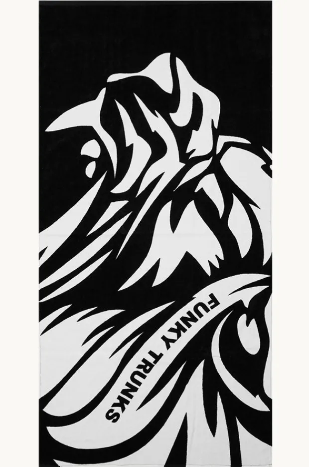 Sport Towels|Towels|Funky Trunks Roar Energy Towel Black/white