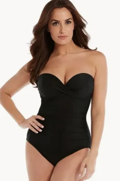 One Pieces|Miraclesuit Rock Solid Madrid One Piece Black