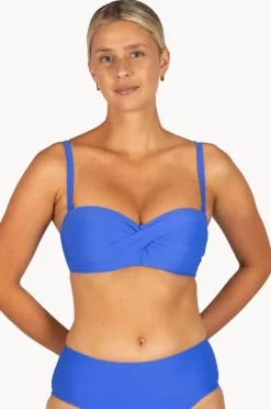 Bikini Tops|Baku Rococco D/DD Cup Twist Bandeau Electric