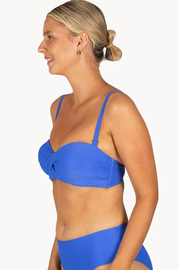 Bikini Tops|Baku Rococco D/DD Cup Twist Bandeau Electric
