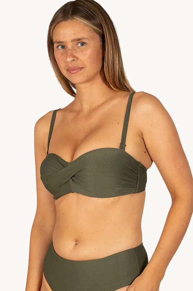 Bikini Tops|Baku Rococco D/DD Cup Twist Bandeau Amazon