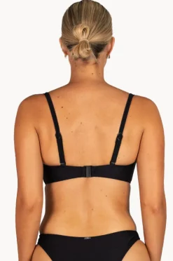 Bikini Tops|Baku Rococco D/DD Cup Twist Bandeau Nero
