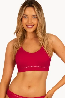 Bikini Tops|Baku Rococco DD/E Cup Bra Cherry