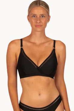 Bikini Tops|Baku Rococco D/E Cup Ladder Wrap Bra Nero