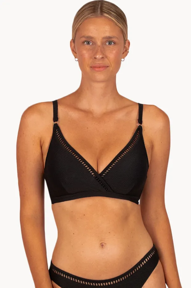 Bikini Tops|Baku Rococco D/E Cup Ladder Wrap Bra Nero