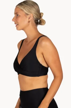 Bikini Tops|Baku Rococco D/e Cup Wrap Bra Nero