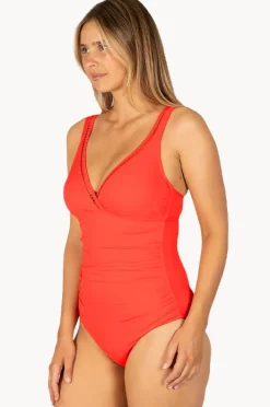 One Pieces|Baku Rococco E/F Cup Ladder Lace One Piece Flame