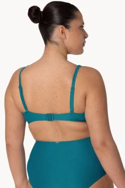 Bikini Tops|Baku Rococco F Cup Tie Front Tri Jungle