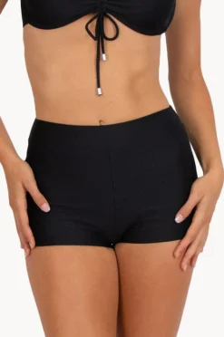 Bottoms|Baku Rococco High Boyleg Pant Nero