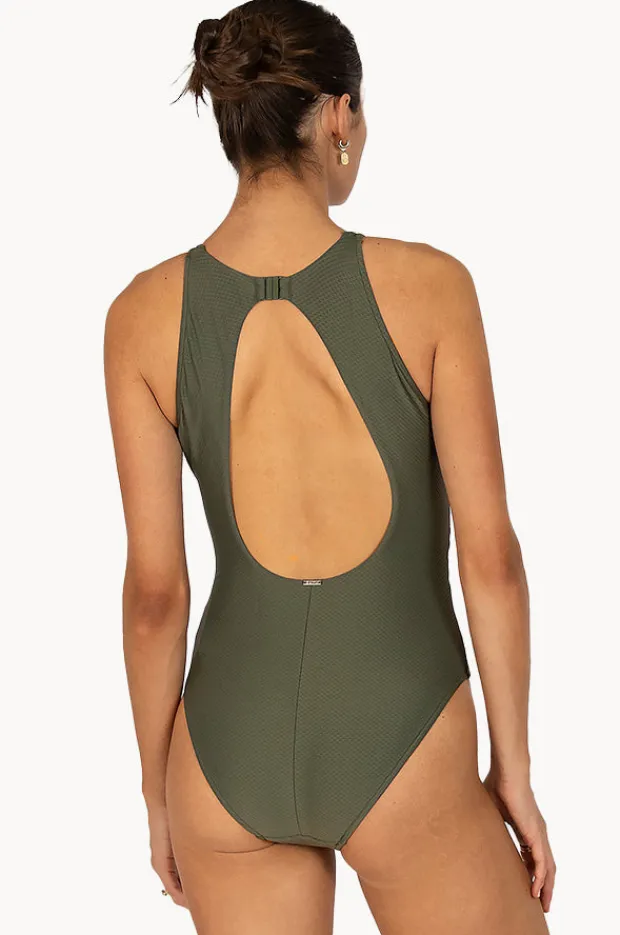 One Pieces|Baku Rococco High Neck One Piece Amazon