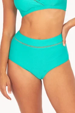 Bottoms|Baku Rococco Ladder High Waist Pant Caribbean