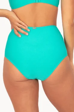 Bottoms|Baku Rococco Ladder High Waist Pant Caribbean