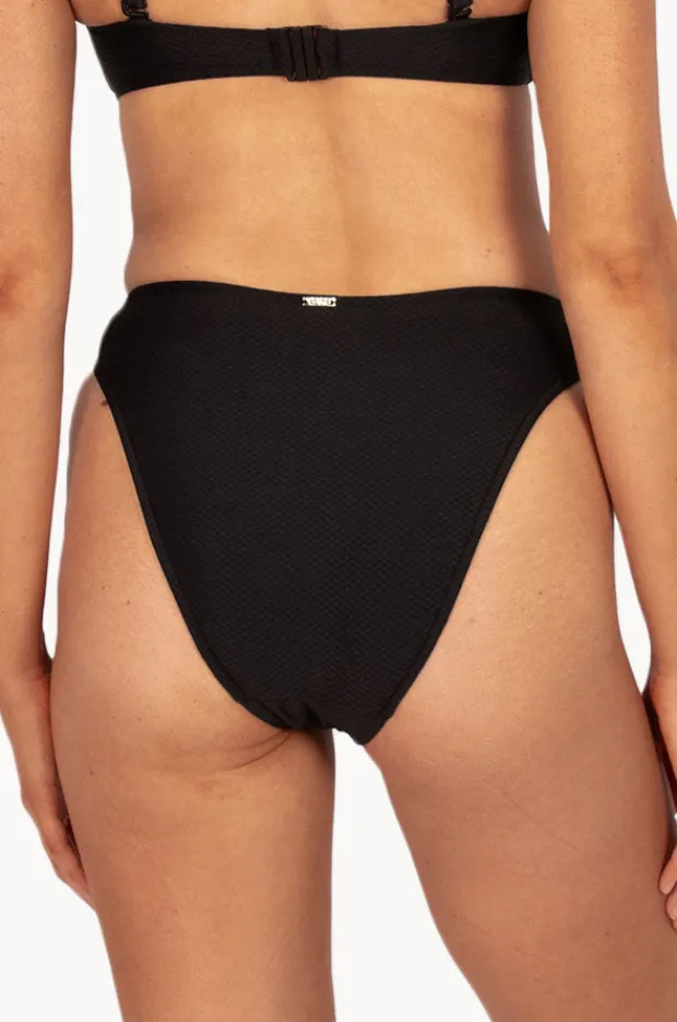 Bottoms|Baku Rococco Luxe Cheeky High Waist Pant Nero