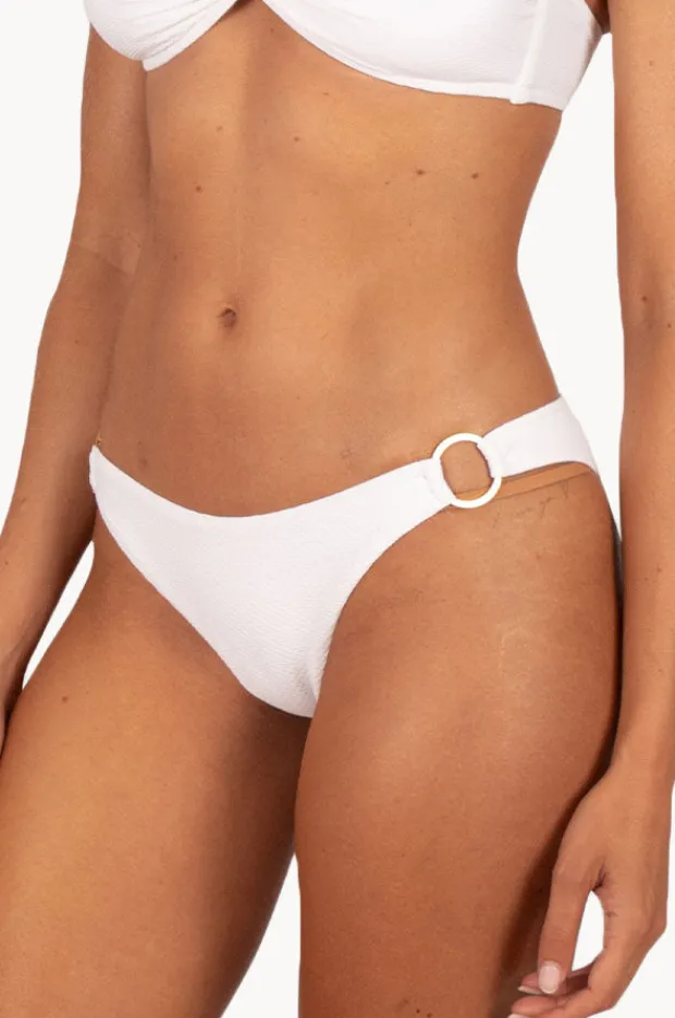 Bottoms|Baku Rococco Luxe Ring Side Hipster White
