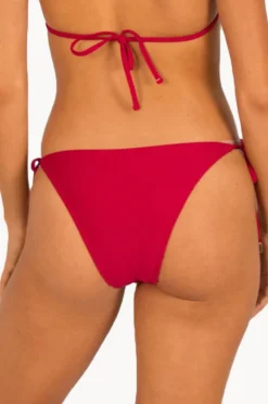 Bottoms|Baku Rococco Rio Tie Side Pant Cherry