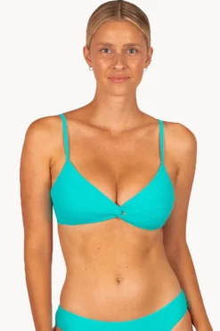 Bikini Tops|Baku Rococco Twist Bralette Caribbean